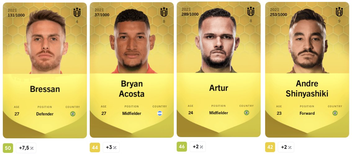 WillSorareSmith's tweet photo. Pour fêter mon 1er anniversaire sur @Sorare et le lancement avorté de mon projet Unique, j'offre non plus 3, mais...

4 cartes America ! Idéal pour jouer cet été ou en Underdog !

Deux conditions : 
- Retweet + Follow
- Avoir une galerie de - de 1 eth !

TAS dimanche 15 à 15h ! https://t.co/WoP3pJlJP2
