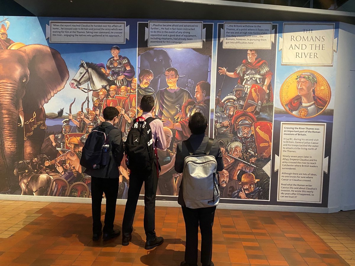 WetherbySenior's tweet photo. Roaming across London: https://t.co/40ClyZxzft
Wetherby Senior’s Year 8 were invading museums with connections to Roman London last Friday. @Alpha_PlusGroup @MuseumofLondon #londonmithraeum #TeamWetherby #WSSLife #WSSFieldDay https://t.co/TfbwDgZwX7