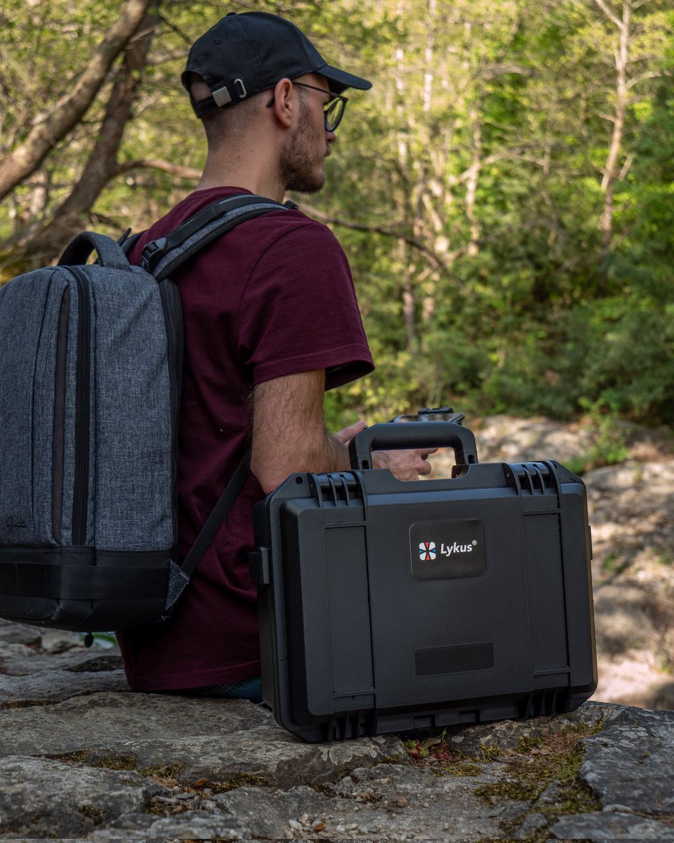 thanparm's tweet photo. So, I decided to try the Lykus MA200, a hard case that will protect my new drone. It is made to withstand any kind of pressure, it is waterproof, it fits all the accessories and batteries I need and I no longer have to worry about anything! https://t.co/SHuF7mJbRZ