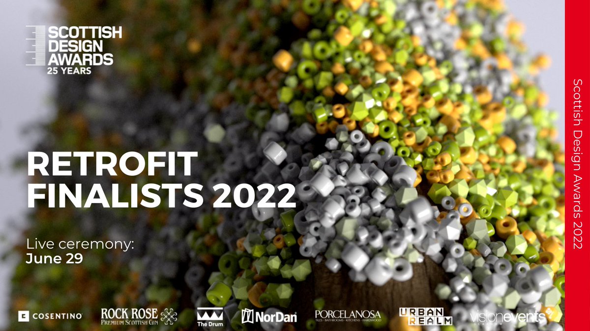 Retrofit is one of the busiest categories this year. Congratulations go to <a href="/innesmiller/">Innes Miller</a> <a href="/burdhaward/">Burd Haward</a> <a href="/MillsMcCullough/">Mills + McCullough Architects</a> <a href="/simpsonandbrown/">Simpson & Brown</a> <a href="/bdp_com/">BDP</a> <a href="/reiachandhall/">Reiach and Hall</a> <a href="/loadermonteith/">Loader Monteith Architects</a> You are in the final! bit.ly/3L1upbV #ScotDesign