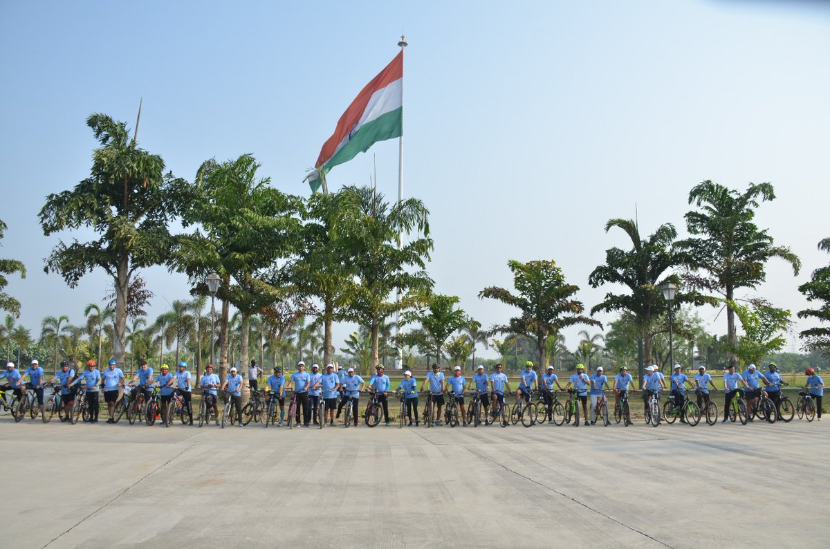As part of Azadi Ka Amrit Mahotsav, CGST Lucknow organized a Cycle Rally with Public Participation On May 10’ 2022, to remember the Unsung Heroes of India’s First Organized Struggle for Independence, 1857.  
#AmritMahotsav
<a href="/FinMinIndia/">Ministry of Finance</a>
<a href="/cbic_india/">CBIC</a>
<a href="/cgstluckzone/">CGST Lucknow Zone</a>