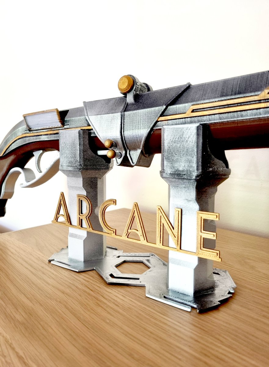 PerfectlyWing3d's tweet photo. Is there anything so undoing as a daughter?
Like this - my new baby.
https://t.co/eDs4l6xR90
#arcane #caitlyn #caitlynkiramman #3dprintedprop #arcanecosplay #piltoversfinest #enforcethis https://t.co/2iowJyntOv