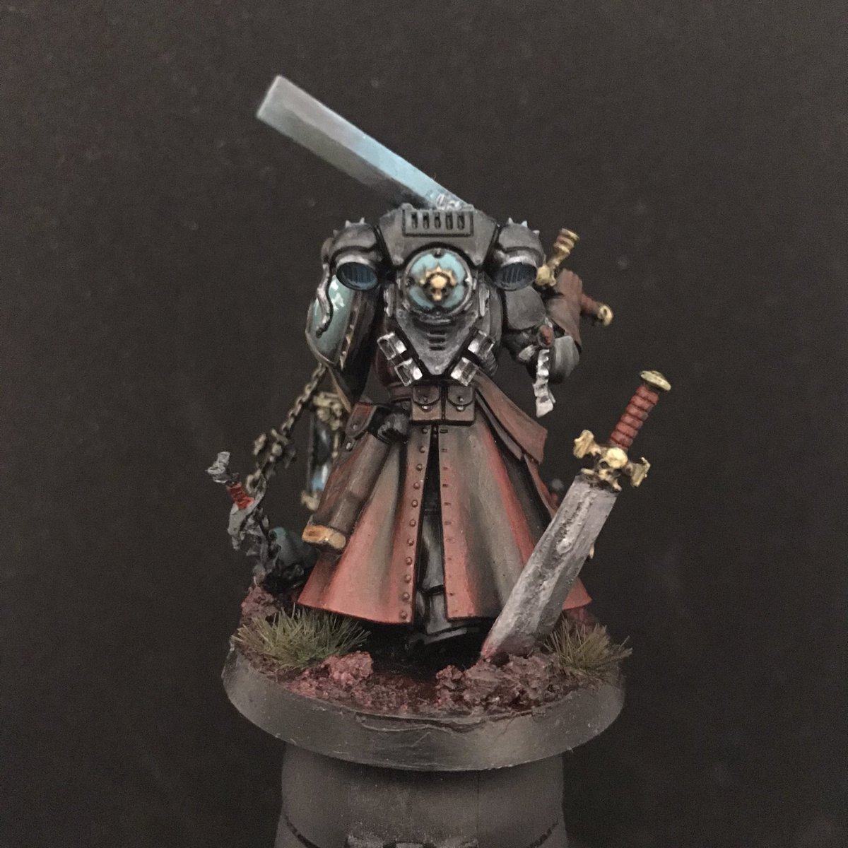 Pak9075R's tweet photo. Judiciar treading the battlefield #WarhammerCommunity #warhammer40k #Warmongers https://t.co/eyDBFNGaNb