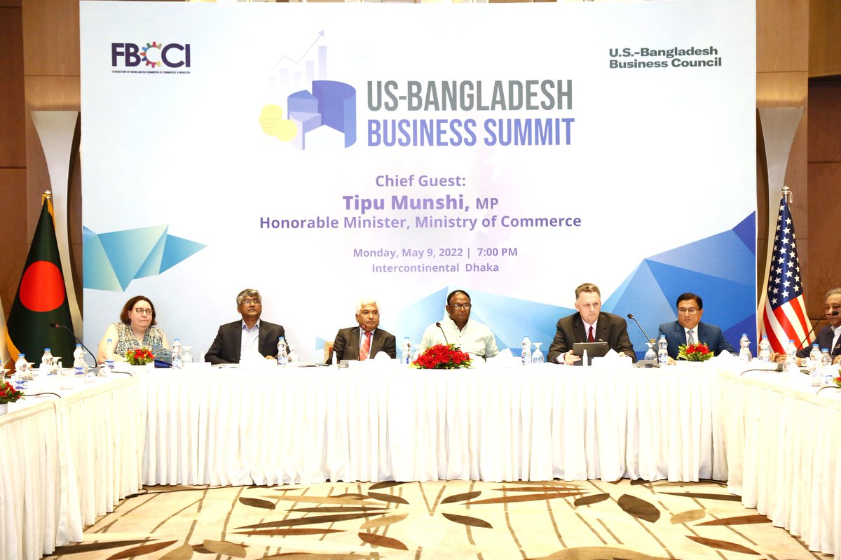 USBanglaTrade's tweet photo. Commerce Minister urged US Businesses Council to invest in Bangladesh and build strong commercial and strategic relations between the United States and Bangladesh.

#USBD50
#USBBC2022
#USBDPartnership https://t.co/x8Tiy7qeUR