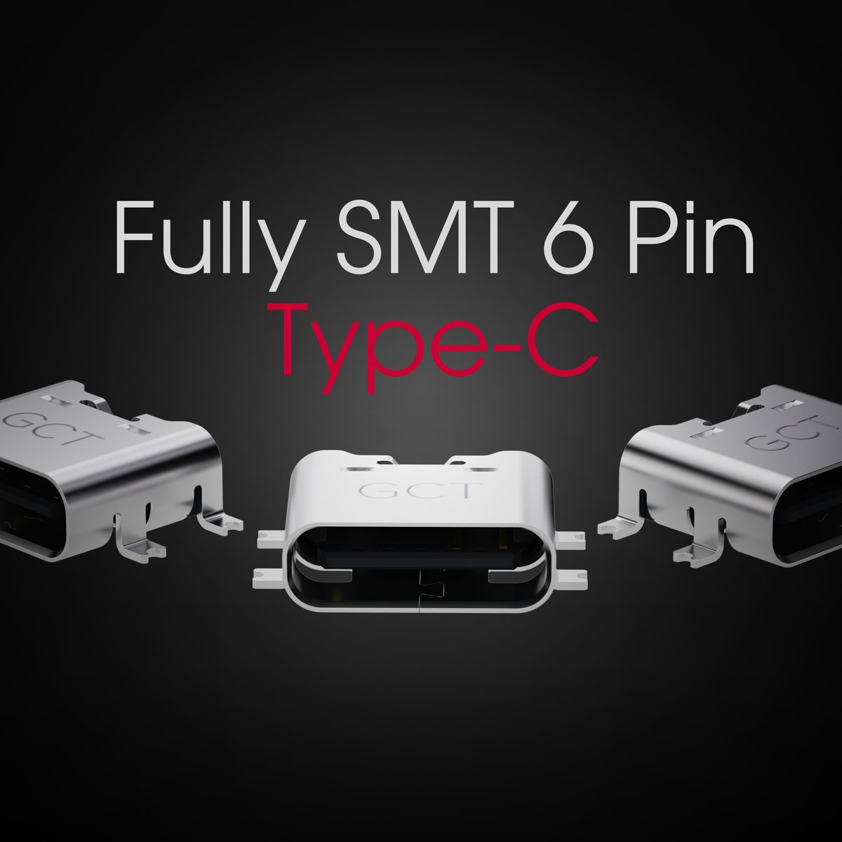 GCT_Connexion's tweet photo. Make the upgrade 

Our 6-pin (power only) type C USB connector is the only available fully-surface-mountable option on the market. No drilled holes required on the PCB, tested to 20,000 cycles and compatible with all 6-, 16- and 32-pin plugs. https://t.co/CDbMUGoN9U

#USBC #gct https://t.co/WMsQ6bF6s2