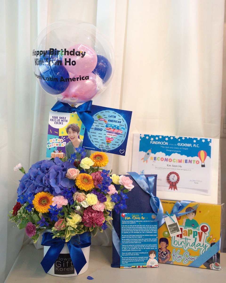 flowergiftkorea's tweet photo. Happy Birthday, #kimseonho, 
Happy Happiest Birthday KimSeonHo, Hope you Enjoy your gifts and hope that you celebrated your special day with your loved ones. 

Your international fans always Love you.❤️❤️

 #flowergiftkorea 
#kpopgift #kpopflowers
#kpop #koreancelebrity #korea https://t.co/kpQYOEm0vK