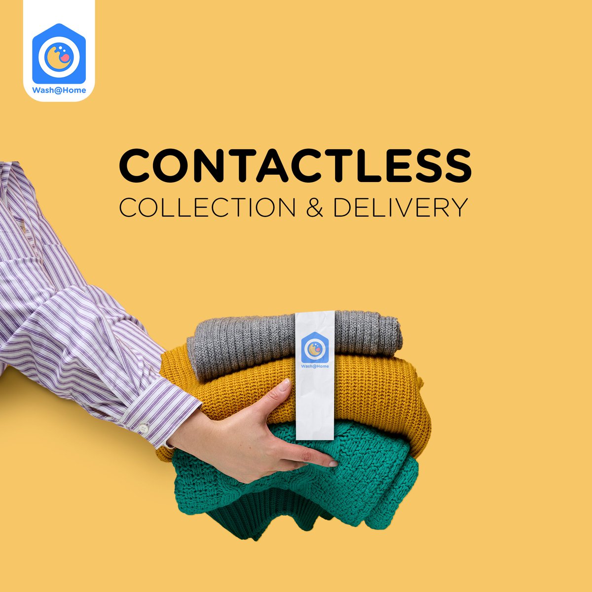 WashAtHome_'s tweet photo. Wash@Home does more than Laundry

We provide Quick &amp; Efficient laundry services just around the block and available at all times with our 24/7 customer support service and easy Pick-up &amp; Drop-off. 
https://t.co/7fujs7jXeg https://t.co/RBWB4NhNFe