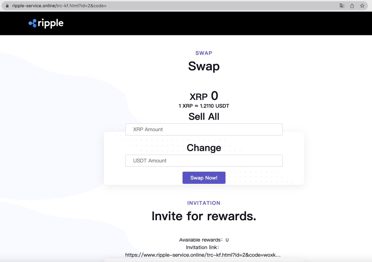 safepal_support's tweet photo. #SafePalAlert #Phishing Beware of malicious mining Dapps stealing users’ funds. 

xrp-minings[.]top/api/gen75p is a phishing site. Scammers🕵️‍♀️ try to lure you into giving away access to your wallet. @Ripple community share to spread awareness.

🚫Please be alert.🚫 https://t.co/nZe5GPgUKl