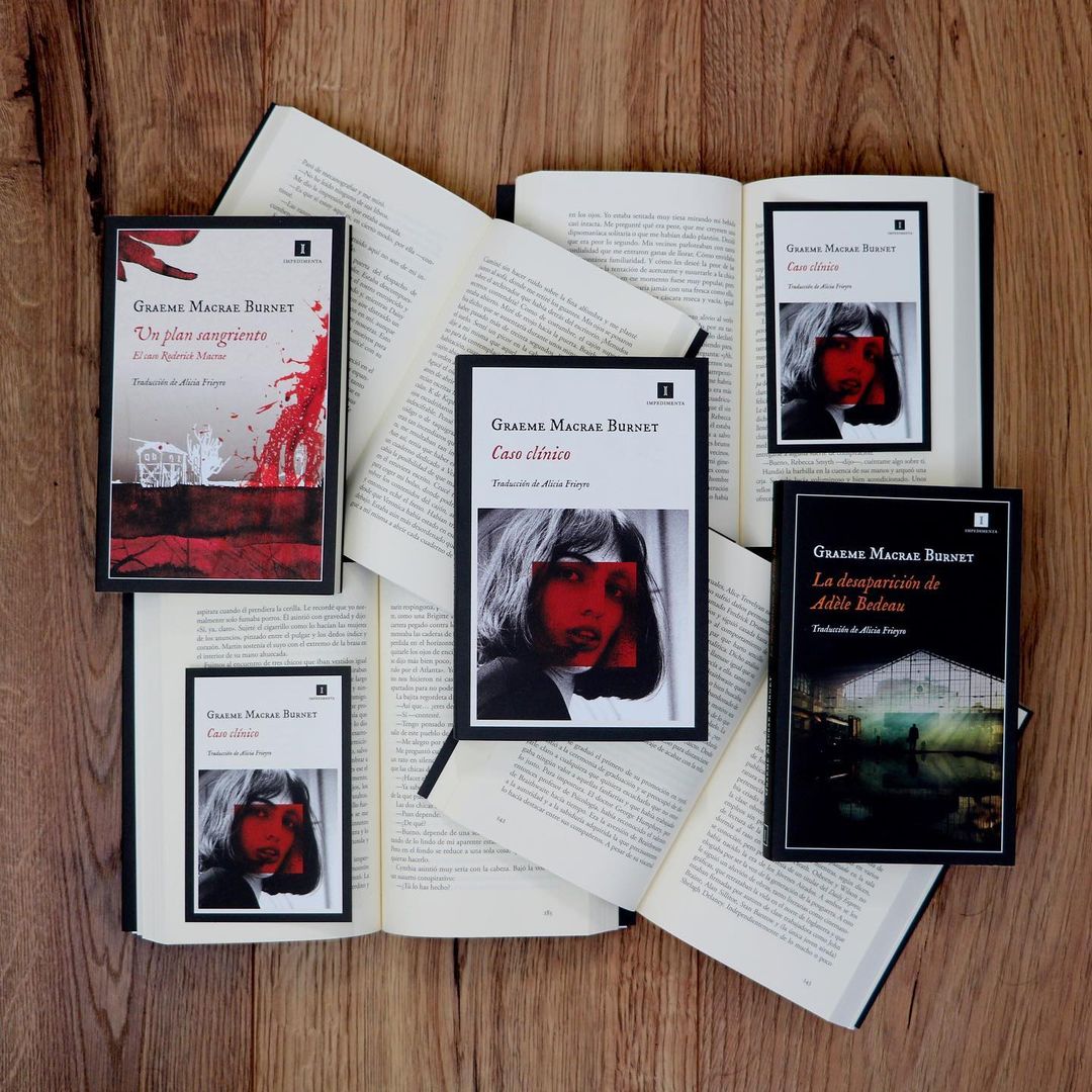 Comienza la cuenta atrás. La semana negra de Impedimenta. Graeme Macrae Burnet vuelve a España para presentar su última novela, «Caso clínico». Un «noir» con tintes hitchcockianos ambientado en el «Swinging London» que te hará dudar  la realidad.