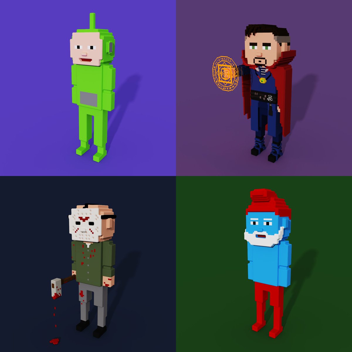 New Drop 🚀🚀🚀

Listed on the <a href="/opensea/">OpenSea</a> gas fee free

#nft #opensea #nftcollector #nftcollection #nftshill #nftdrop #metaverse #teddybear #voxel #nftgallery #nftmagazine #voxel #voxelart #nftart #3dart #opensea #nftsale #nftphotography #artoftheday