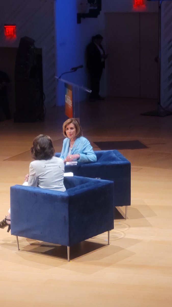 ROMoxieMa's tweet photo. @SpeakerPelosi reminds us to take action on climate for the children on stage at #AspenIdeasClimate https://t.co/wx74PZRG9a