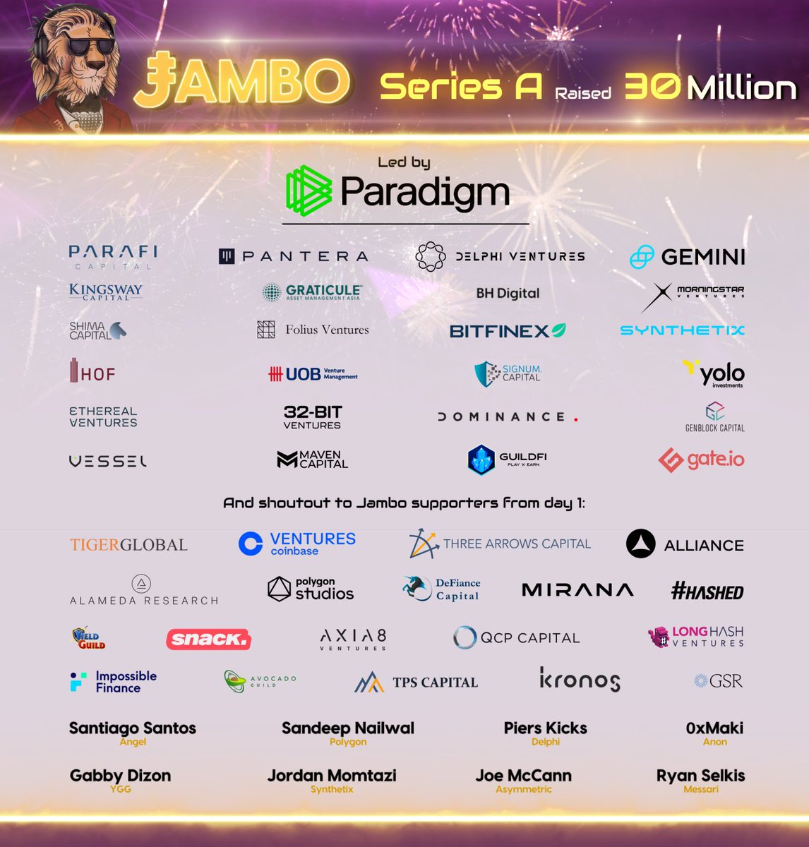 Jambo's $30M Series A Led by Paradigm to fulfill Africa's Web3 Potential 👇

link.medium.com/xfXQD2MRUpb