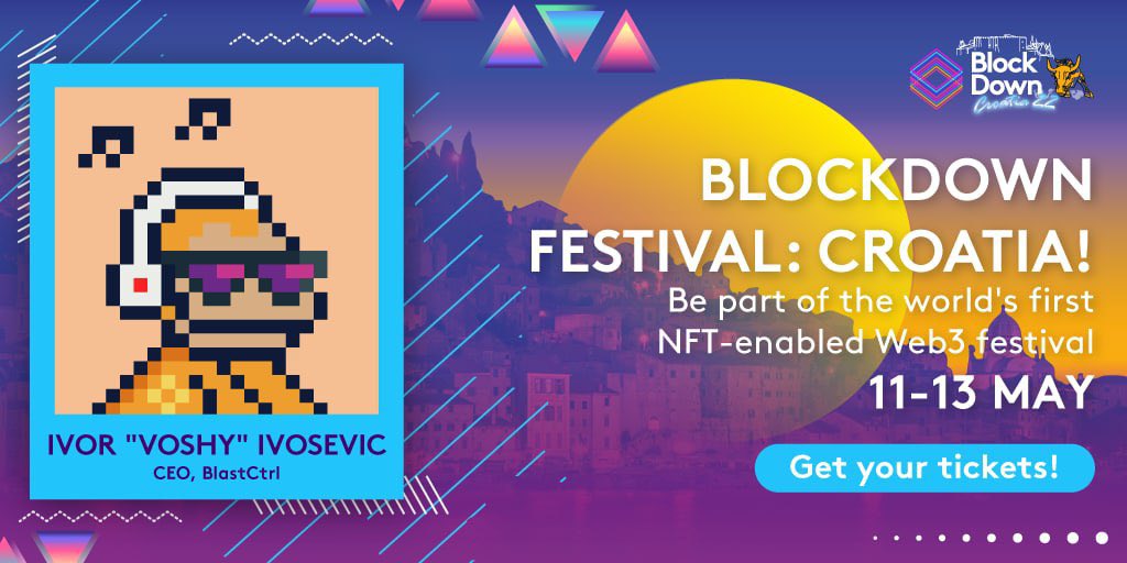 voshy's tweet photo. Even though I have a solo talk tomorrow on @BlockDownConf about @solana #NFT history, I expect the panel on Thursday I am on together with @chartfu from @MagicEden and @tishmica from @AllArtProtocol will be even more fun.

If you're around, come say hi! https://t.co/GRJyVm1yF0