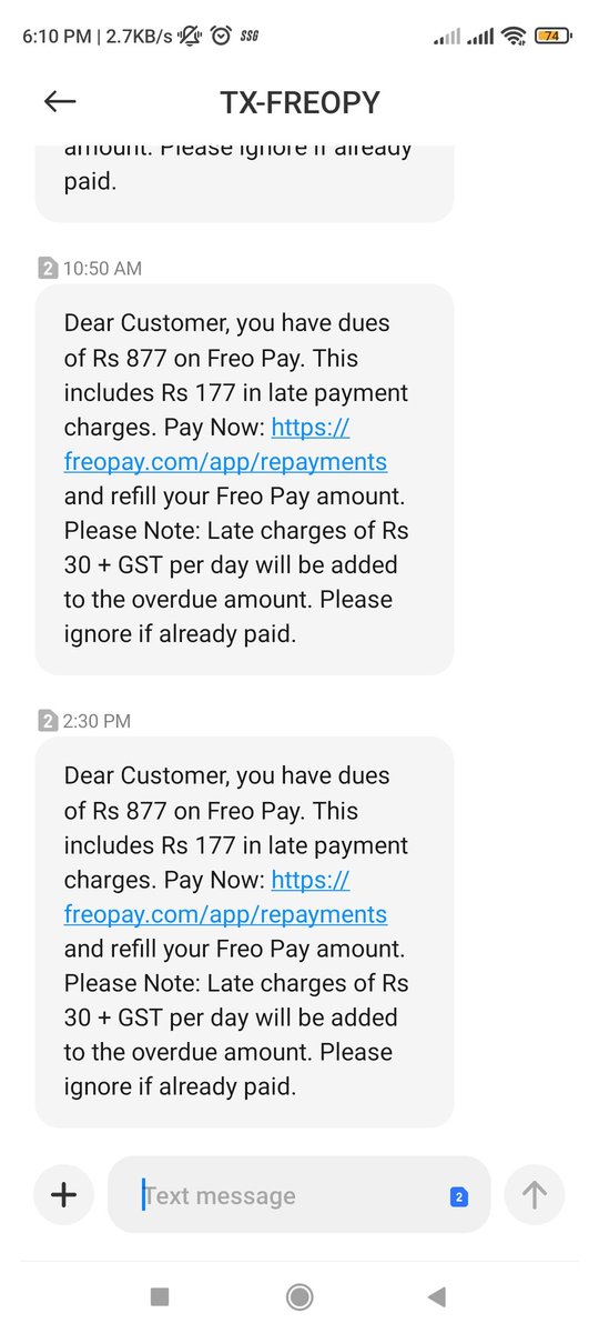 kari_bader's tweet photo. It's been 3 weeks since I have settled bill but still they are charging late fees and no action is being taken inspite of so many mails.. no proper customer support team and no response even after providing all the details @freopay @MoneyTapApp https://t.co/CxScePLy2X