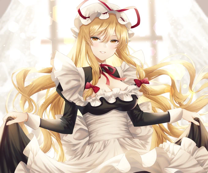 メイド紫様 #メイドの日 
