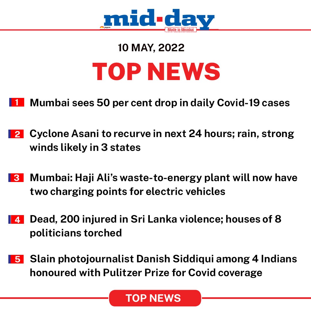 anker barbering ydre Mid Day on Twitter: "Top News headlines for 10th May, 2022 For more news  updates, visit https://t.co/uZZhNqf3Ed #MiddayNews #MiddayNews #News  #NewsUpdates #NewsAlert #MumbaiNews #LatestNews https://t.co/6J6bPH9SPd" /  Twitter