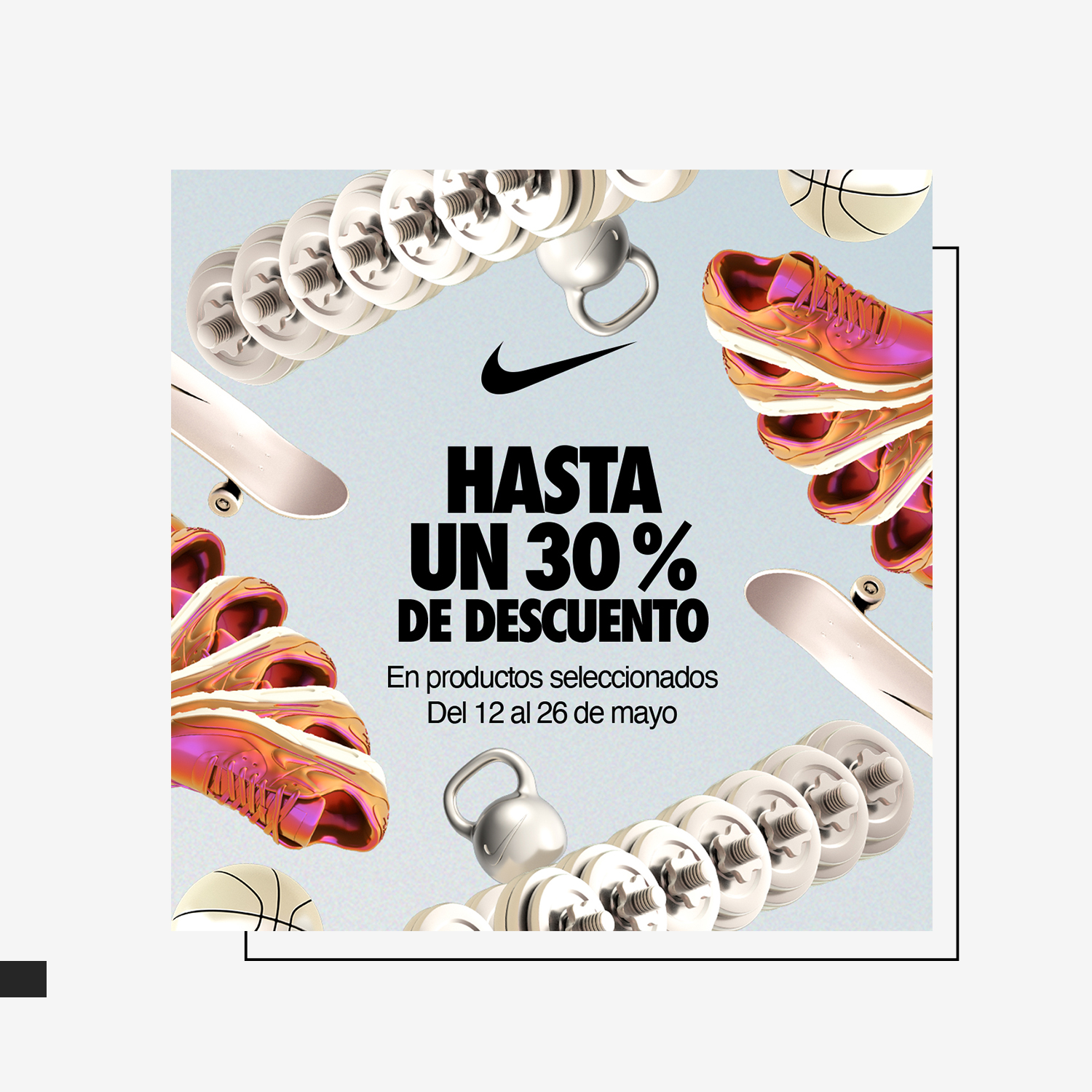 También lanzador Personas mayores La Noria Outlet on Twitter: "🔊Promoción especial de Nike Factory en La  Noria Outlet: hasta un 30% de descuento en productos seleccionados. *Válido  del 12 al 26 de mayo de 2022 Más