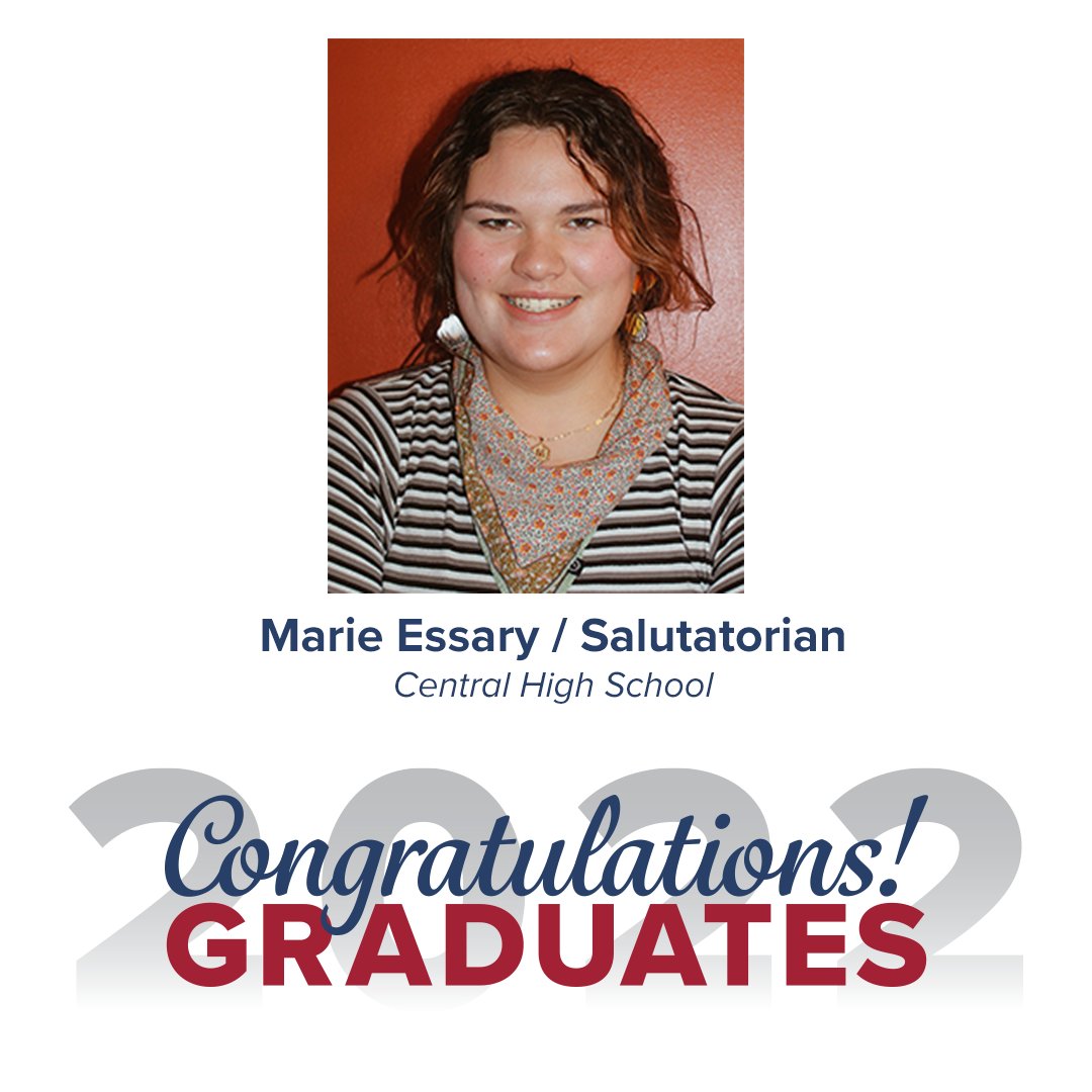 KnoxSchools's tweet photo. Congratulations to @KnoxCentralHS valedictorian Ella Blair and salutatorian Marie Essary! https://t.co/GsXVdMejtZ