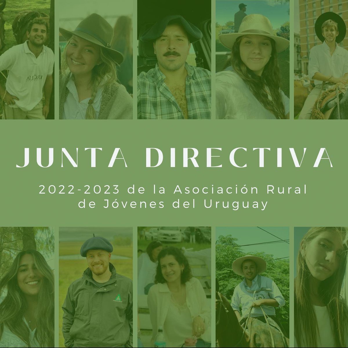 ARUjovenes's tweet photo. • Junta Directiva 2022 •

El día de ayer realizamos el cambio de directiva de la Asociación Rural de Jóvenes del Uruguay.

Agradecemos a los socios, socios honorarios, directiva de ARU y directiva saliente por el entusiasmo y la confianza que depositan en nosotros. https://t.co/T46Yxs5ff0