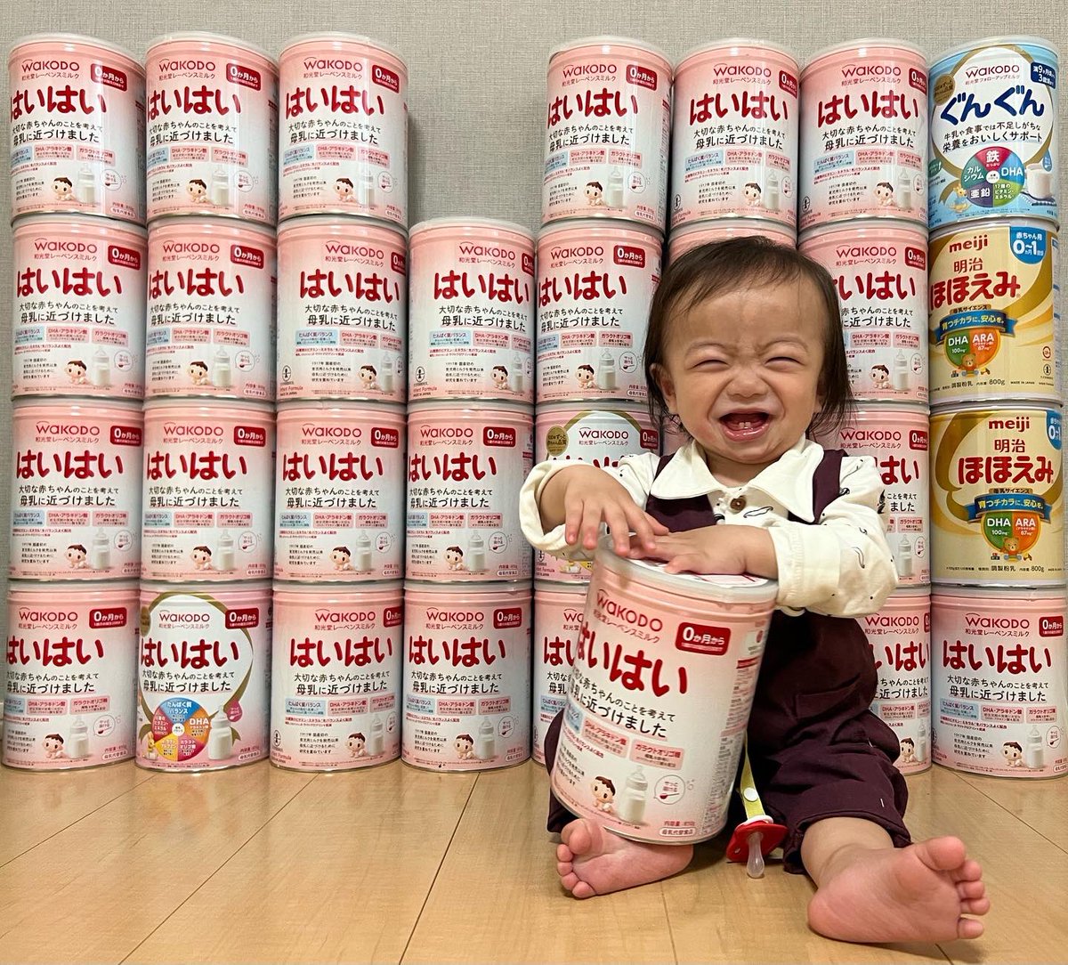 nanaka2065's tweet photo. 翠波が産まれて1年経ちました🤍
愛おしすぎ��毎日溺愛（笑）

ママとパパの元に産まれてきてくれて
ありがとう愛してるよ
妹が産まれたらもっと賑や��になるのが
今の楽しみ〜💋💋 https://t.co/Xez0ZKeMHq