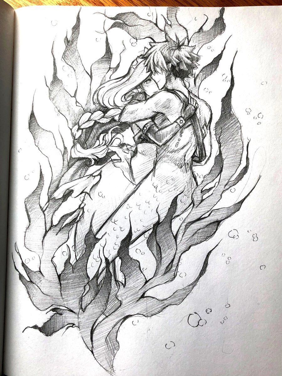 Steaming_Teapot's tweet photo. Mermay Day 7
#mermay2022 #mermay #mermaid #merman #fantasy #fantasycreature #drawing #tradtitional #lovers #animeartstyle https://t.co/RjmzsutjOQ