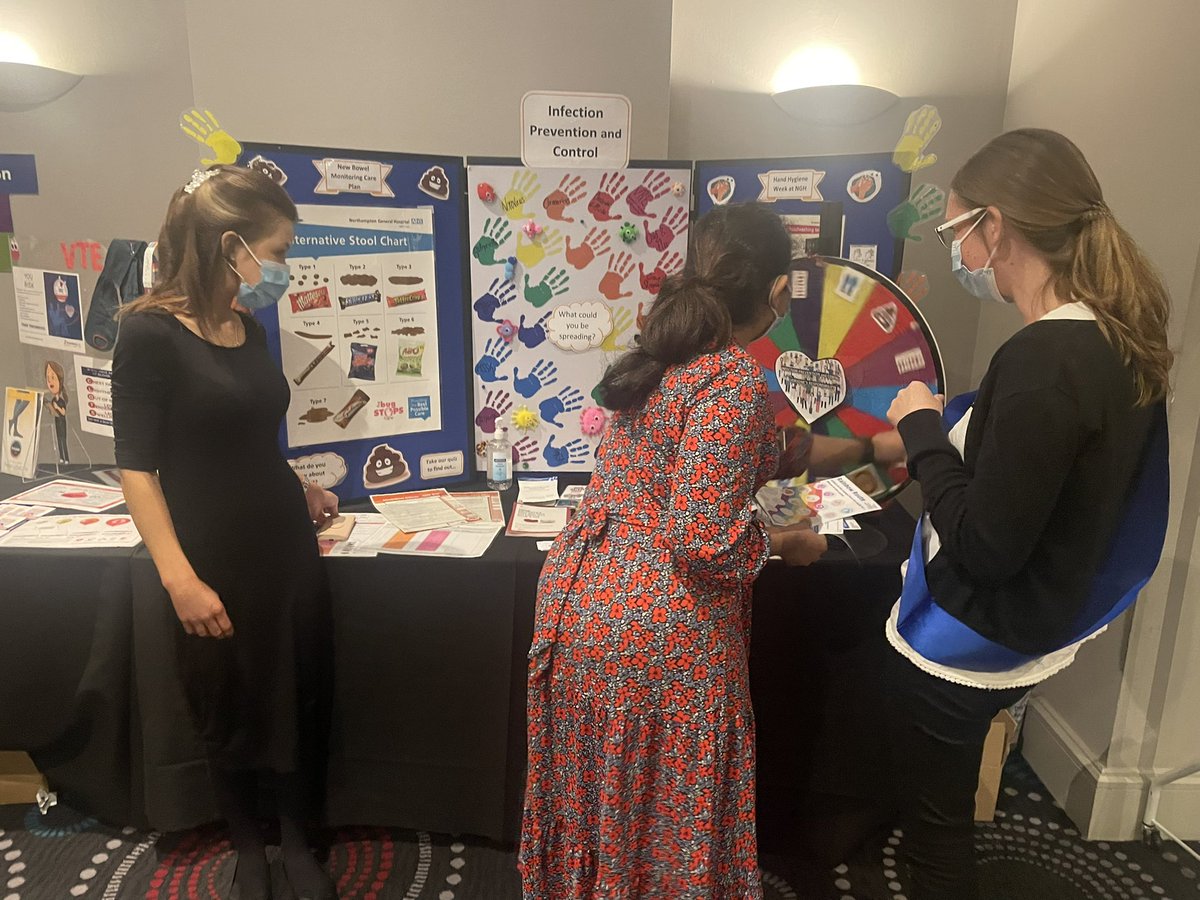 NGH IPC (@ngh_ipc) on Twitter photo Fantastic experience being able to present an IPC stall at <a href="/NGHnhstrust/">Northampton General Hospital 💙</a> Nursing and Midwifery conference today!
Come spin the wheel for IPC questions and prizes! <a href="/hollyslyne/">Holly Slyne</a> <a href="/CharlotteCraney/">Charlotte Crane</a> and Hope Jarvis #Proud_NGH Fantastic experience being able to present an IPC stall at <a href="/NGHnhstrust/">Northampton General Hospital 💙</a> Nursing and Midwifery conference today!
Come spin the wheel for IPC questions and prizes! <a href="/hollyslyne/">Holly Slyne</a> <a href="/CharlotteCraney/">Charlotte Crane</a> and Hope Jarvis #Proud_NGH