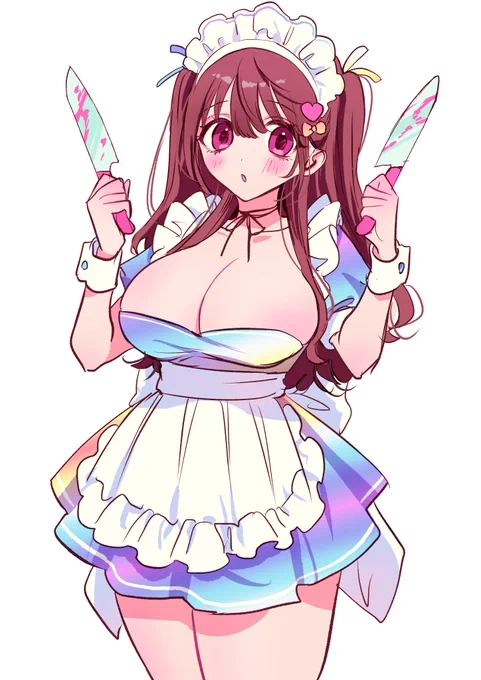 レインボーメイド心愛たん
#メイドの日 #きみに恋する殺人鬼 