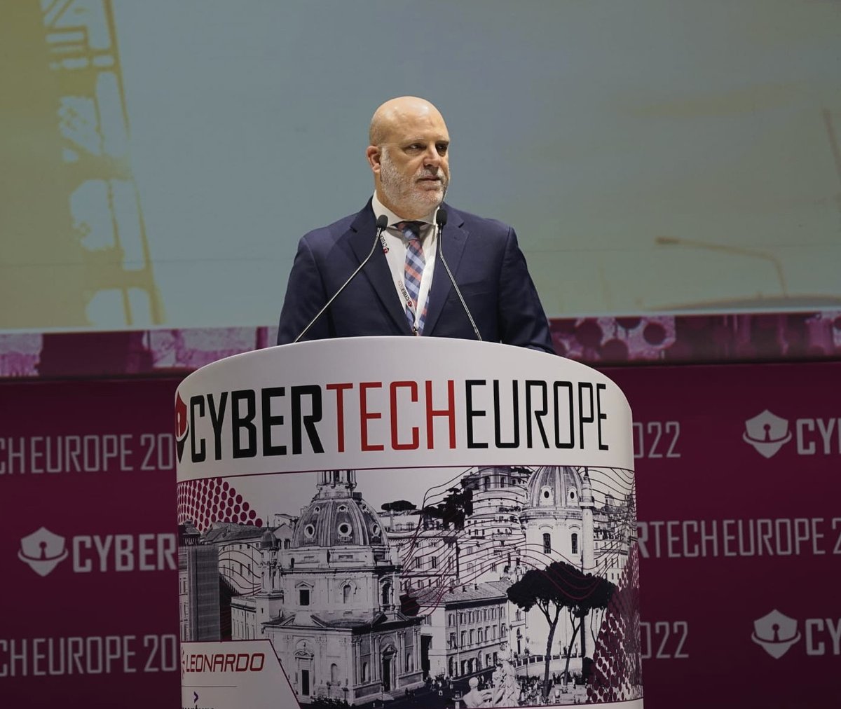 Cybertech_Globl's tweet photo. Some #speakers at #CybertechEU: Franco Gabrielli, Rear Adm. Giovanbattista Raimondi, @ARPhilpott of @Trellix, @RJDriggers of @Accenture, and our MC, journalist & author, Barbara Gasperini.
Stay tuned for more!
#cybertech #cyberdefense #cybersecurityawareness #datasecurity https://t.co/5fUjM6t8ua