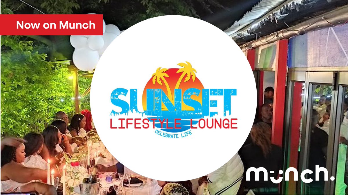 Sunset Longe Pretoria is now on Munch! 🌴

For music, great vibes and delicious food - this is the place to be! 

Download the Munch App today and start ordering today! munch.cloud

#restaurant #pointofsale #orderonline #digitalordering #payments