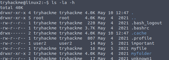 reiopd's tweet photo. Day 57 of #100DaysOfHacking 

Use `-h` flag to display the file size in a "human-readable" format

#tryhackme #linux fundamentals https://t.co/eLot1yM367