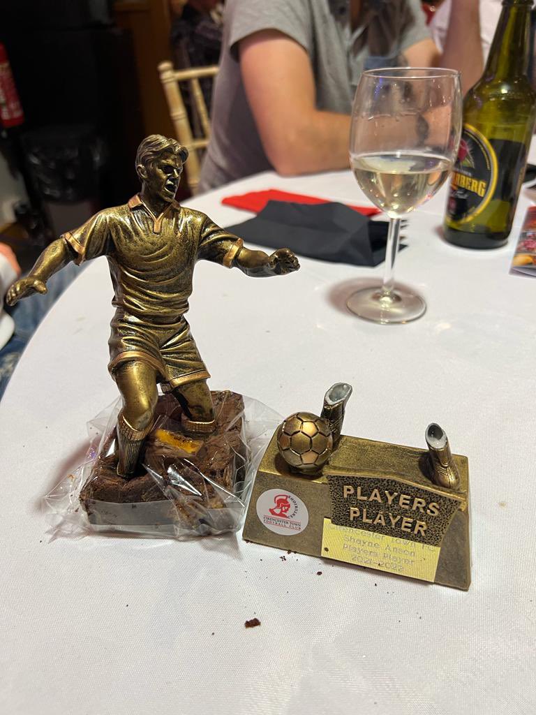 Won the award,
Broke the award

Still life left in the old dog 

A great club with great people 

<a href="/CirenTownFC/">Cirencester Town FC</a> 🔴⚫️ ⚽️