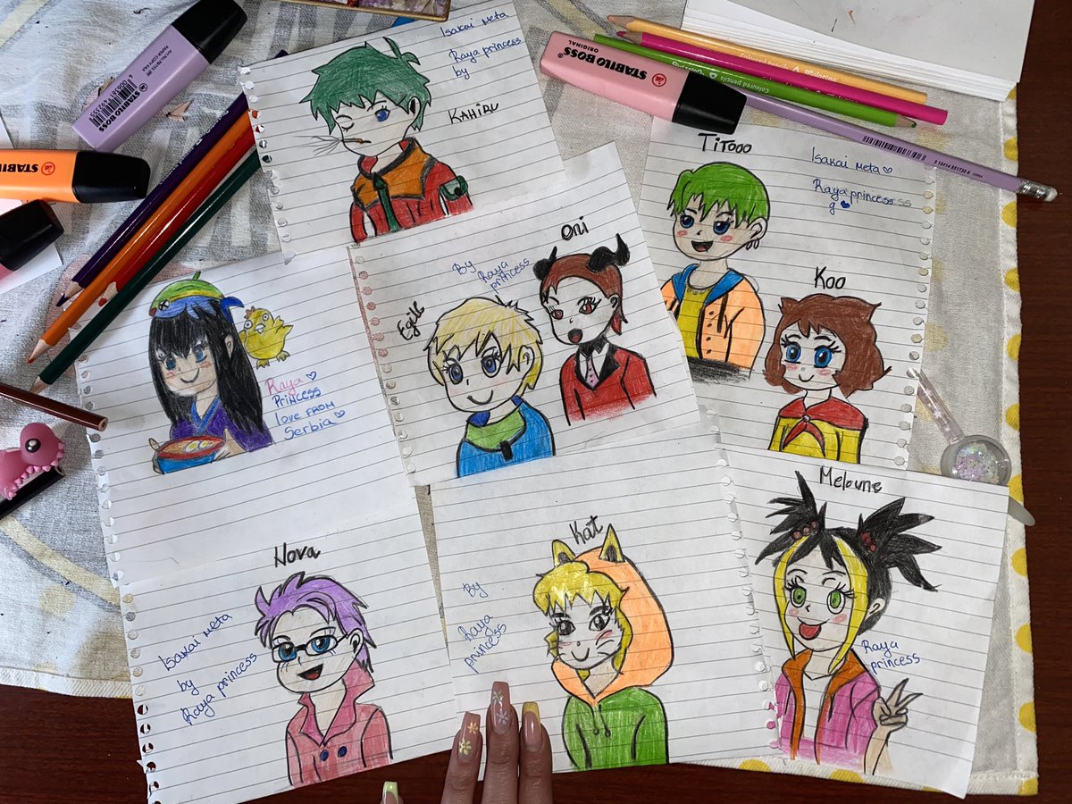 This is my handmade art. I m not artis, and i don’t have talent for drawing, but i love pictures from Isakai, and i hope that you love my pictures from Isakai characters ♥️ <a href="/IsekaiMeta/">Isekai Meta</a> #IsakaiMeta #NFT