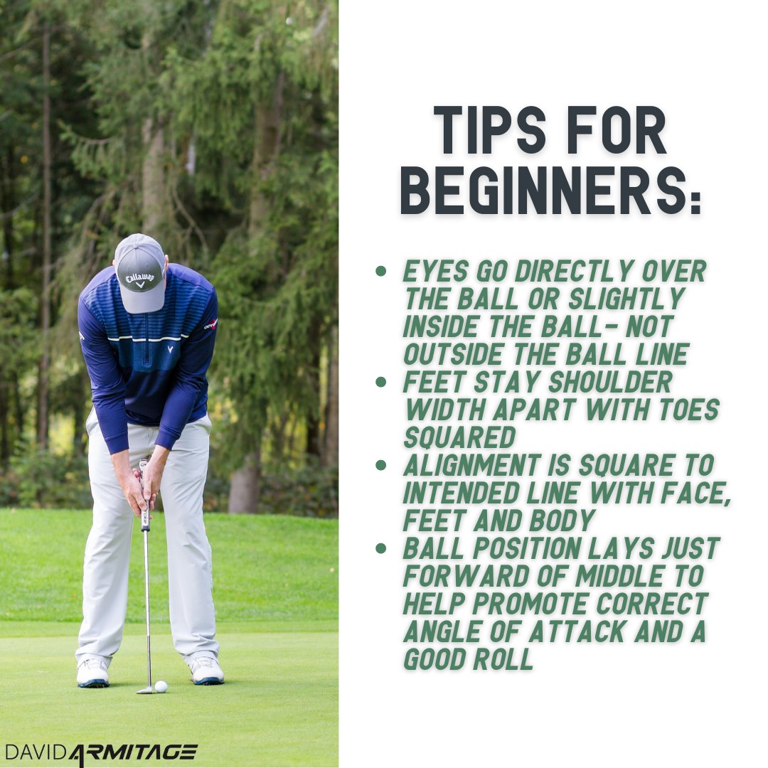 PUTTING TECHNIQUE PT 3: Setup⛳

A successful setup may look completely different from one player to the next. Here's my preferences and top tips when it comes to ball position and alignment for putting setup for beginners!

What does your putting setup look like? Share below!