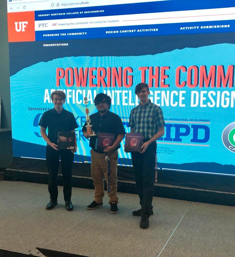 What an awesome Inaugural #AI Challenge at the Central Florida Tech Grove! Student teams from local area high schools presented their “Powering the Community” design challenge projects - simulating a large-scale power outage and response plan! #WeShowUp⚡️