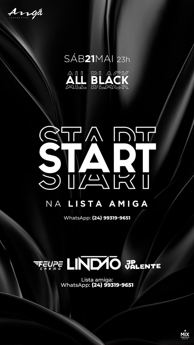 leocarneiro9's tweet photo. Bora Lista Amiga Unissex!
All Black mais espero da região 😉
Prepare o seu look e caia no #funkzin
WhatsApp para o envio:
(24) 99220-3568
#vemmaisporai #Temporada2022 @angaloungeclub https://t.co/mH4KofCc91