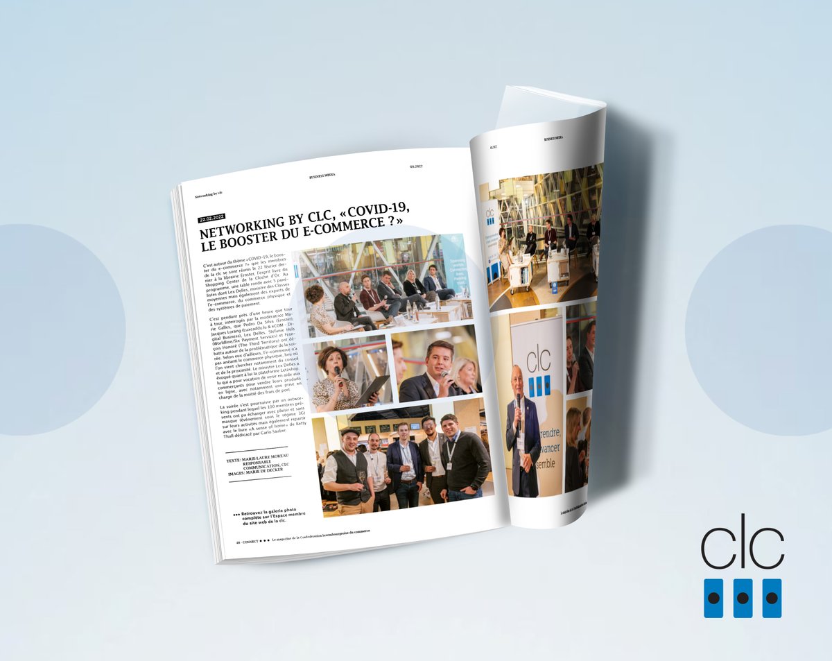 Vous étiez présents lors de notre 1er #networkingbyclc de l’année 2022 ? Rappelez-vous, la clc avait convié ses membres à la Librairie Ernster, l’esprit livre au Shopping Center Cloche d’Or. 
Retrouvez les 📸 sur l’espace membre de la clc : bit.ly/3yo5AnK

#clcLuxembourg