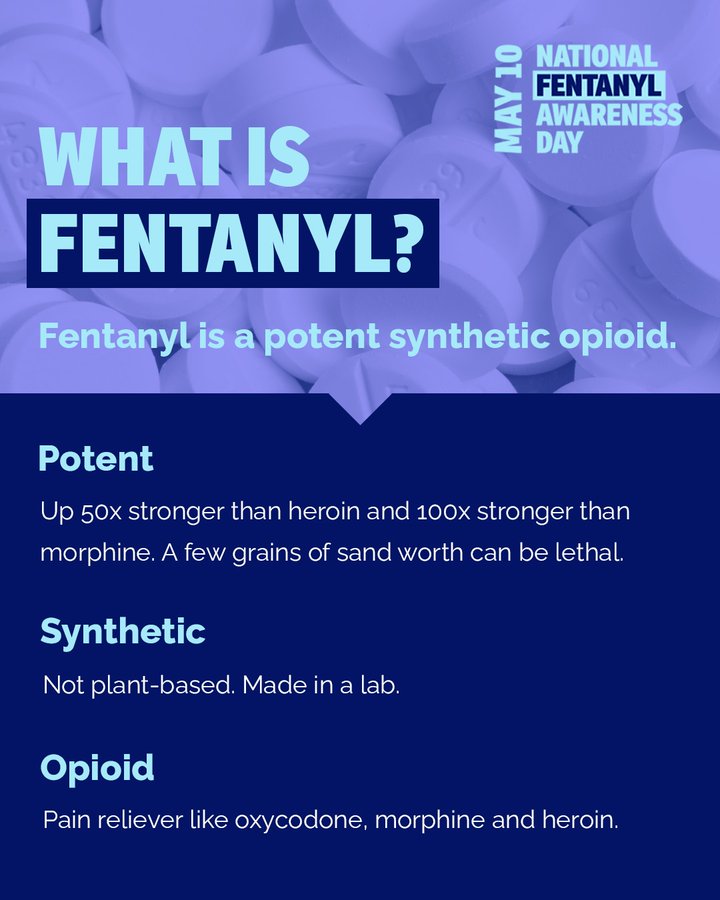Illegally made fentanyl is the primary driver of the recent increase in all US overdose deaths, as well as here in Portage County. Info about treatment and local resources call the Addiction Helpline at 330-678-3006  fentanylawarenessday.org #NationalFentanylAwarenessDay