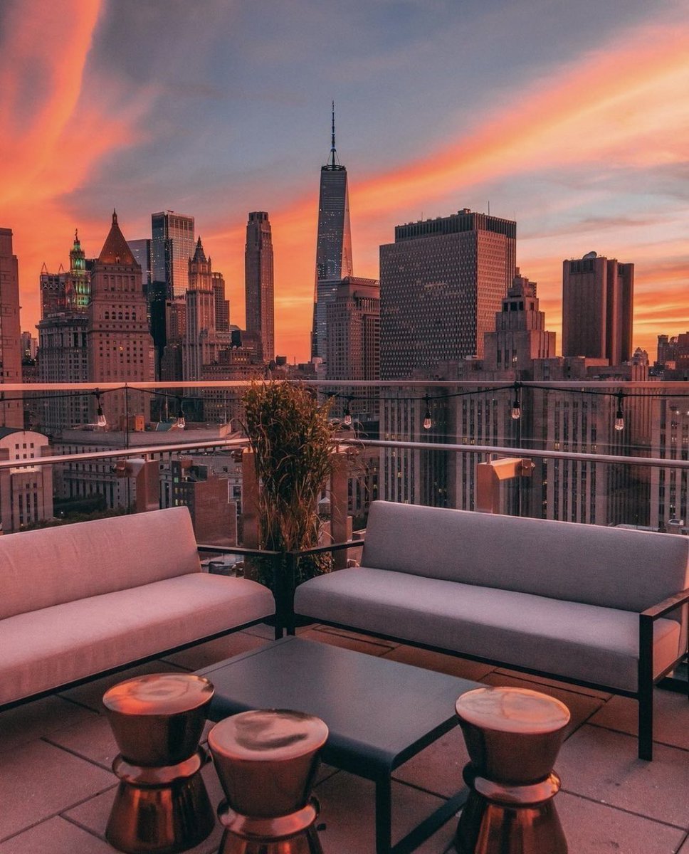 Dream terrace in New York