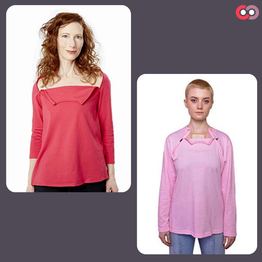 MyCareCrew's tweet photo. Looking for comfy tops to wear to your chemo session?👕 Check out the new women's & men's chemo port shirts now available at our store. Link in bio 🌐
#cancerapp #freeapp #cancersurvivor #cancerwarrior #cancersucks #fuckcancer #chemotherapy #chemosideeffects #mycancerstory https://t.co/OtFCRWRnYH
