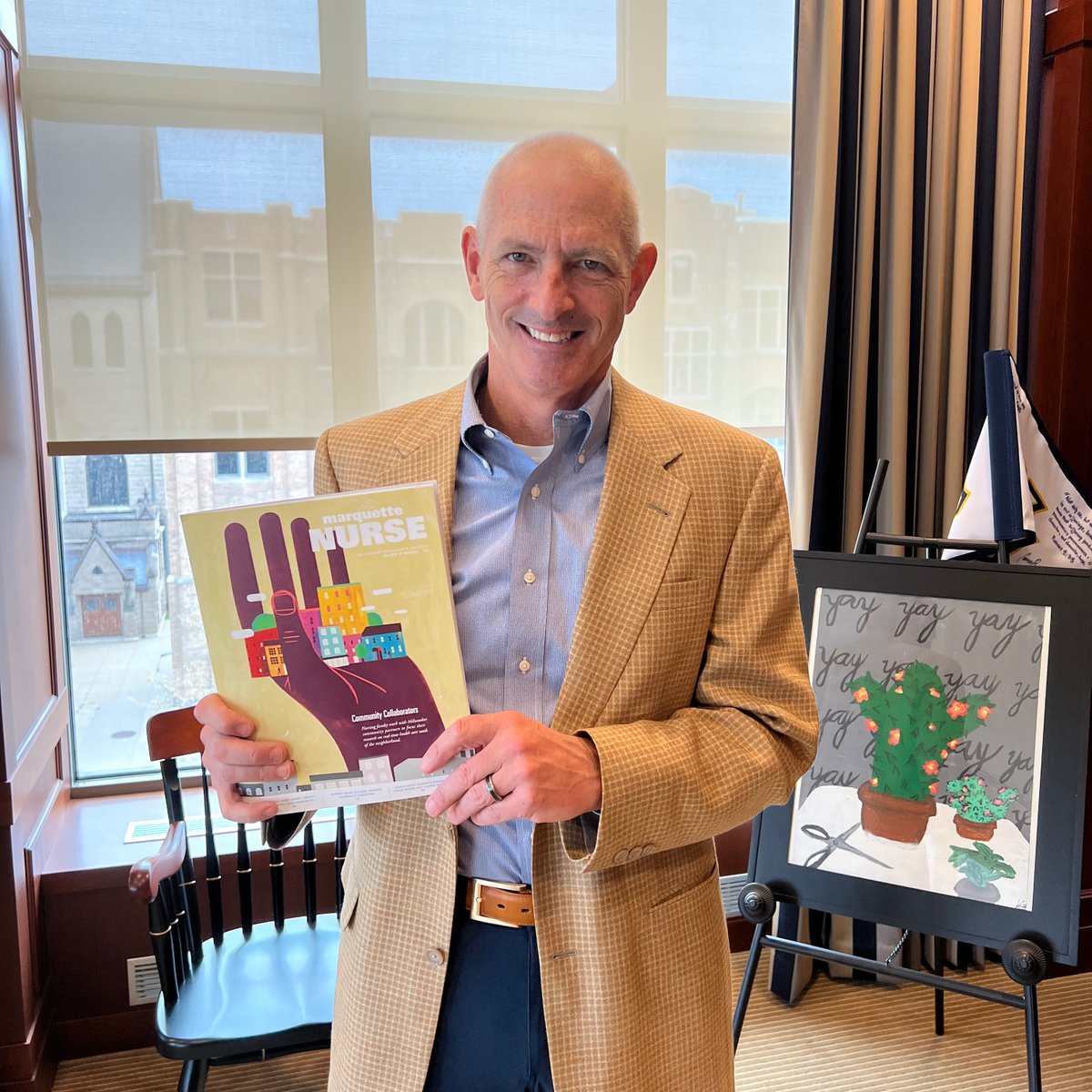 If you haven't already, I encourage you to read the newest issue of Marquette Nurse. So proud of everything <a href="/MUNurses/">Marquette Nursing</a> do in our community. #WeAreMarquette #NursesWeek 

Read it online here: issuu.com/marquetteu/doc…