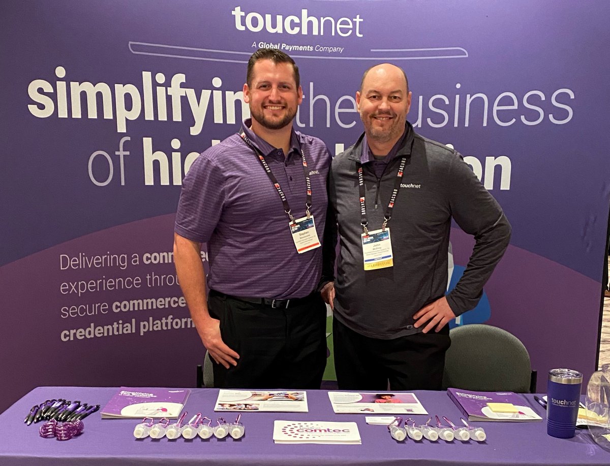 TouchNet's tweet photo. We're exhibiting at #SACUBO Annual! Stop by booth #315 to learn how we simplify the business of #HigherEd and get entered to win an Amazon gift card! Not at the show? Learn about our solutions here >>>  https://t.co/fryunEu1yQ #EdTech https://t.co/Y9WHo11BQN
