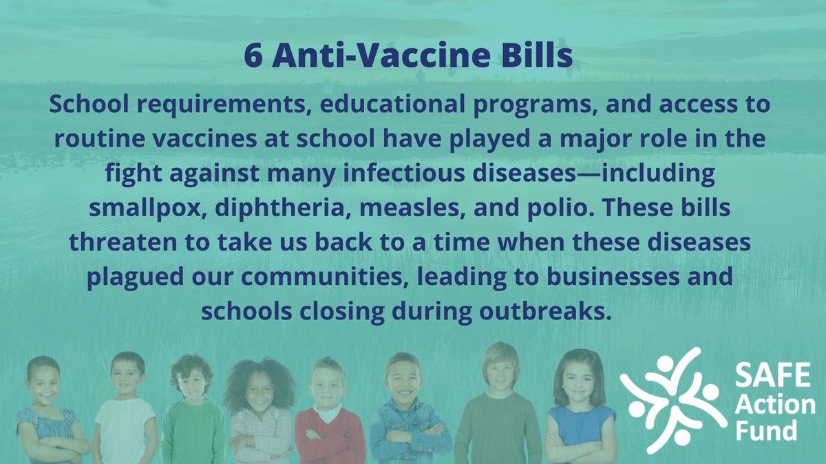 FamiliesforVax's tweet photo. Today the #lalege will hear 6 separate #Antivaccine bills in committees. These bills aim to reduce or eliminate vaccine school requirements, vaccine clinics, and educational programs. Tell your LA legislator to vote no https://t.co/dO8WKO0Wt1. #NoAVReps #LAGov #FactsNotFear https://t.co/0E99p1On7F