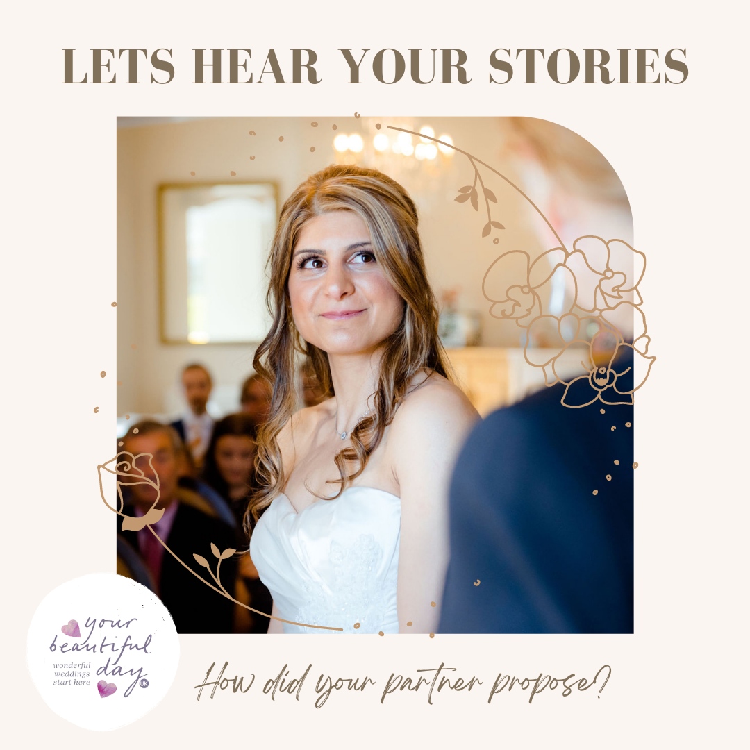 YourBeautifulD3's tweet photo. 💍 Every proposal is unique and special to those involved. Tell us, how did your partner propose, and what made it such a special moment? 💍

#yourbeautifuldayuk #weddingplanners #weddingmakeup #yourspecialday #proposal https://t.co/AKMsfWqZH6