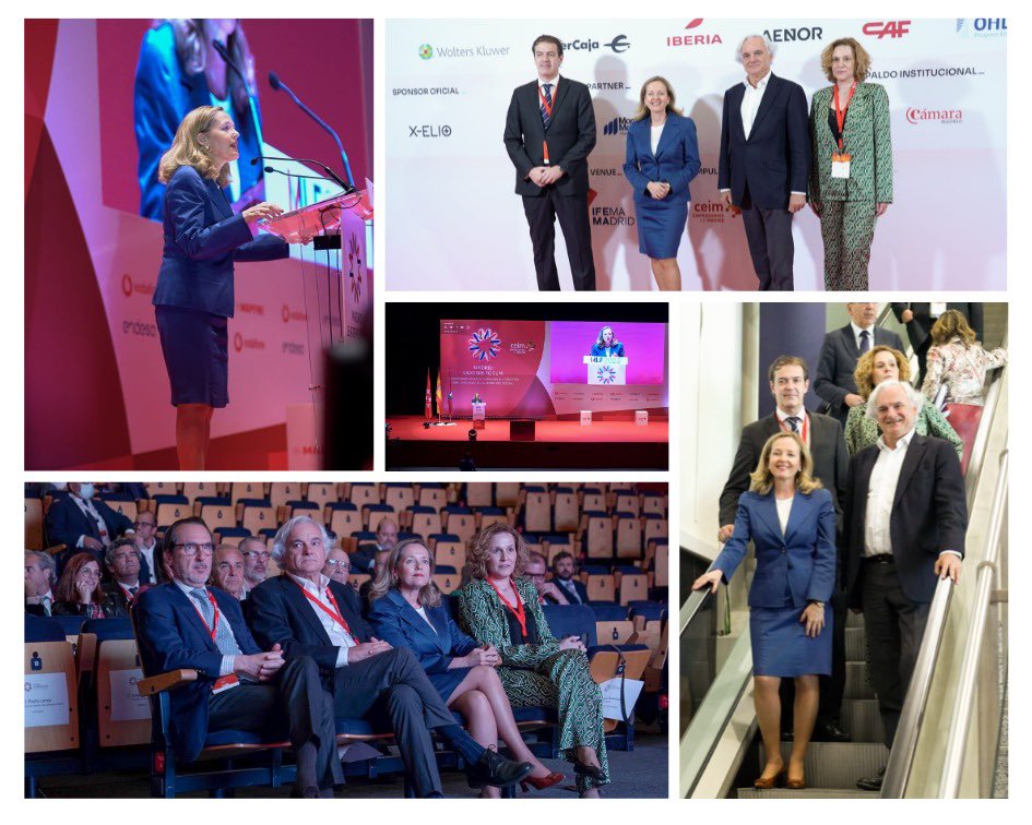 Un placer, participar en primera edición de <a href="/MadLeadersForum/">MADRID LEADERS FORUM</a> sobre liderazgo empresarial y directivo, impulsado por <a href="/_CEIM_/">𝗖𝗘𝗜𝗠</a>, y compartir reflexiones sobre los retos actuales, las perspectivas económicas de España y el despliegue del #PlanDeRecuperación🇪🇸 #NextGenEU🇪🇺. 

 #MLF2022