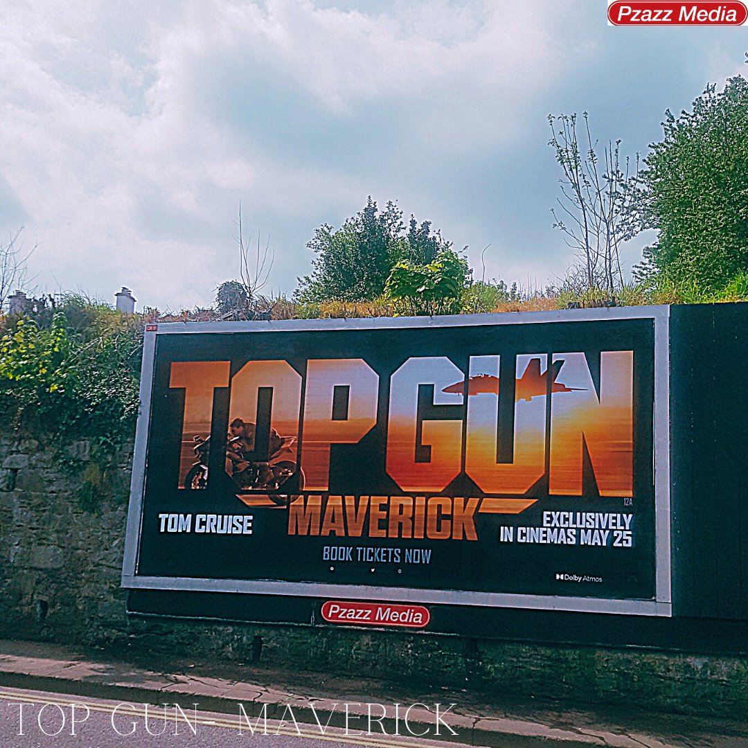 Tom Cruise is back !! Who's looking forward to seeing Top Gun Maverick in Cinemas soon ?🎥🍿
#topgun #maverick #outdooradvertising #paramountpictures #billboardadvertising #photooftheday #ooh #dooh #Tuesday #cork #tomcruise #jenniferconnelly #milesteller #valkilmer #monicabarbaro