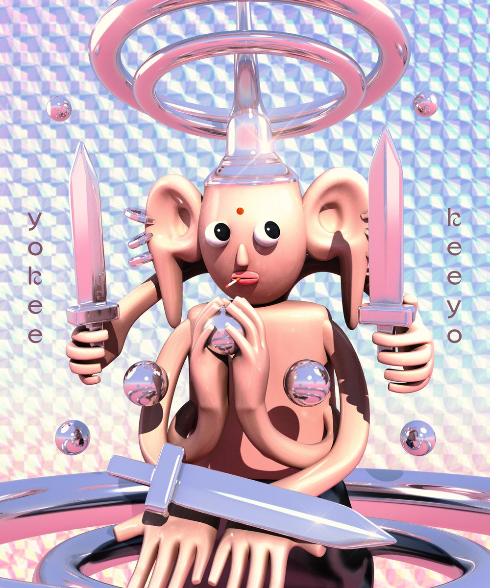 “Yokee Keeyo” ✋🏻🗡 ✋🏻🗡

My lasted derivative art for <a href="/YokeeNFT/">Yokee✨</a> and my friend <a href="/Sahred_toy/">Sahred Toy</a> ✍️

for celebrate our friendship
I have WL to giveaway for “STW holder” and non-holder, pls join my discord for raffle.

(Retweet &amp; follow appreciate 🫰💖)