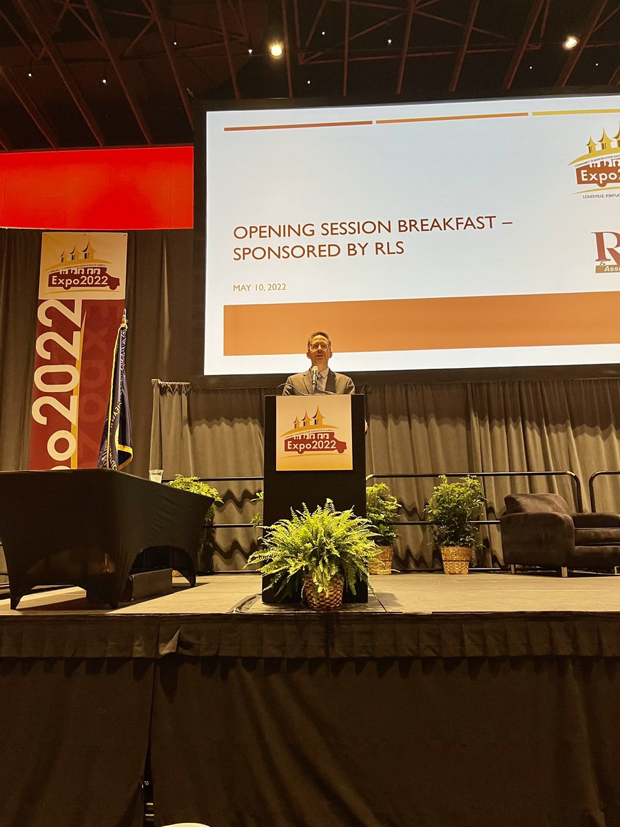 And we’re off! #CTAAEXPO22 has started. Thanks to RLS for sponsoring this morning’s breakfast.