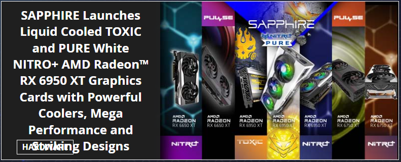 Get all the details on these powerful new graphics cards!
sapphirenation.net/sapphire-launc…