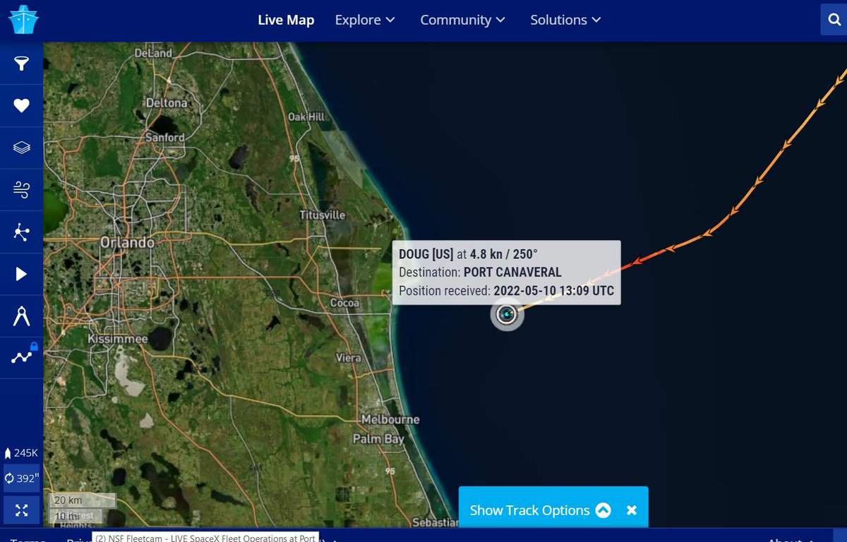 spaceOFFSHORE's tweet photo. One out, one in.

JRTI and Bob depart for Starlink 4-15, meanwhile Doug and ASOG are due in 2 - 4pm this afternoon with B1058 from Starlink 4-17.

https://t.co/cPTKbURbfR https://t.co/B6tYgkmw64