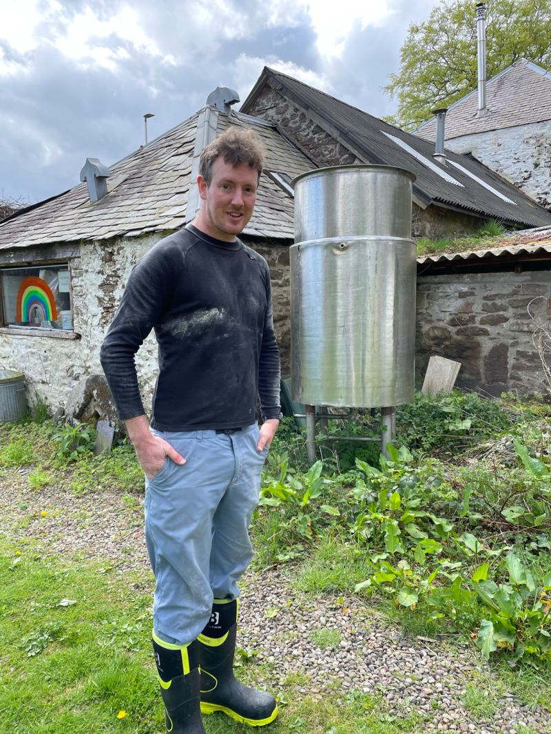 investinangus's tweet photo. Today’s visit to @morbeersbrewery in Kellas, speaking to Dominic &amp; @BGTayside on all things craft beer making. Another benefactor from the Angus BIG funding, is growing this artisan microbrewery range of products and scaling up to employ more staff. 
#InvestinAngus #Innovation https://t.co/8vEx2hJc6v